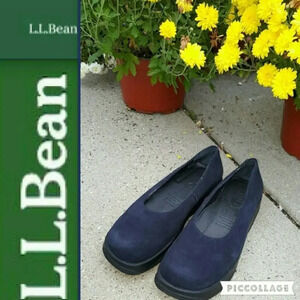 -LL Bean basic black‎ flat shoe 9.5